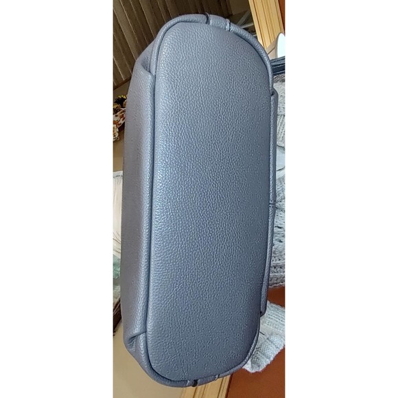 Bolaishaxuan (BOLAI) Gray Pebble Leather Bag - Picture 6 of 11